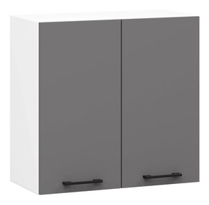 Dulap de bucătărie superior Organo W1 60 (alb + grafit)