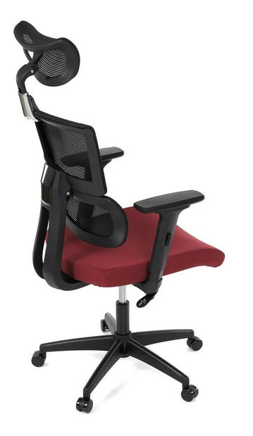 Irodai fotel Kurosadas (bordó + fekete)