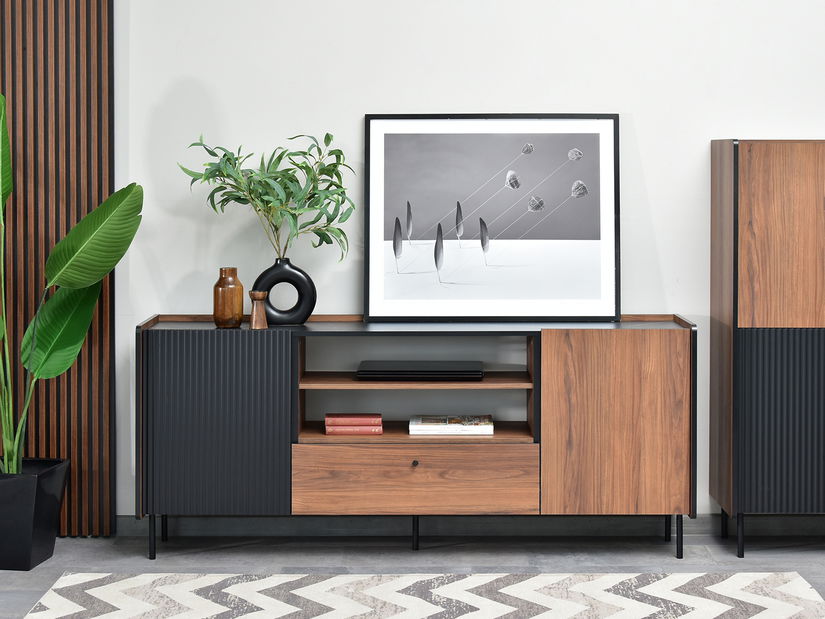 Măsuță TV/Dulap Protegidas P16 (negru)