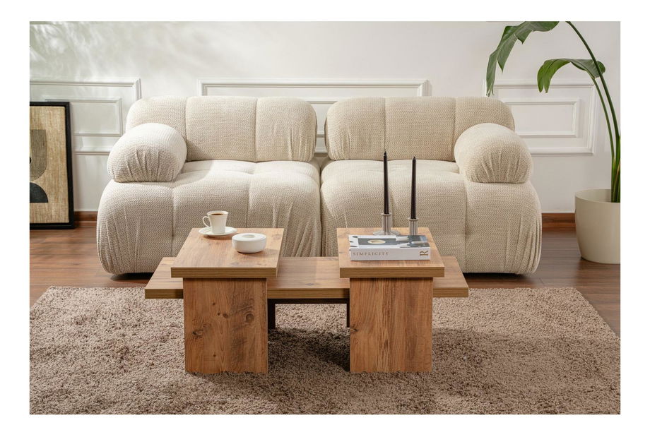 Dohányzóasztal Sanctares (atlanti fenyő)