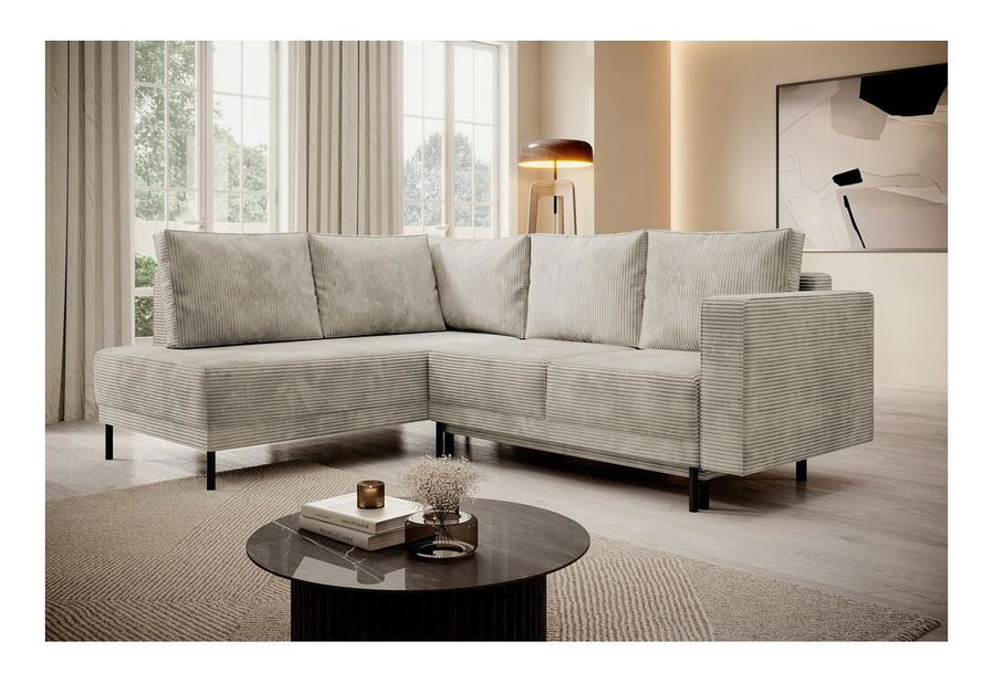 Colțar Rodriguez (S) (bej închis + negru)