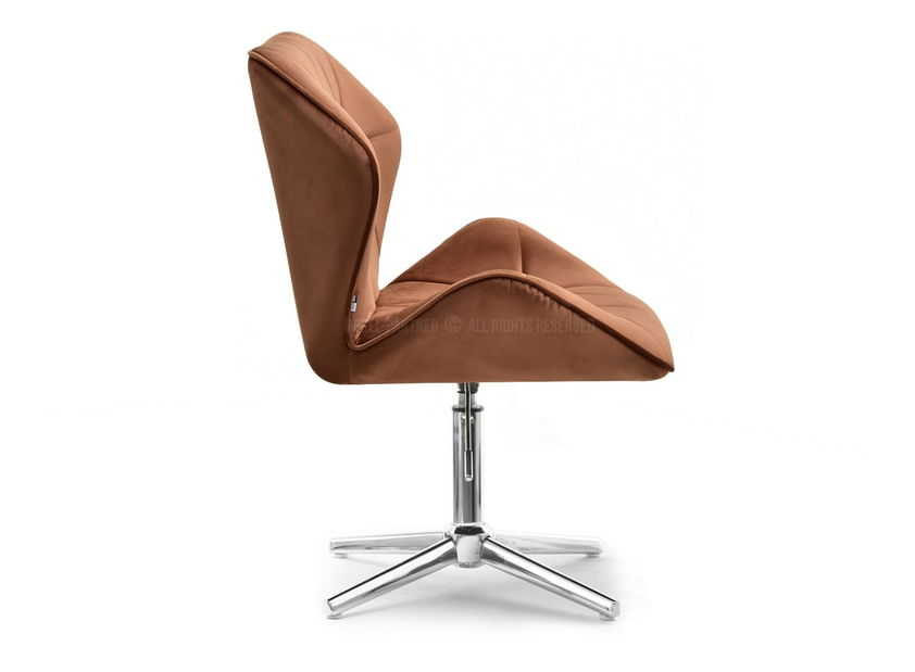 Fotoliu Velma S (cupru + crom)