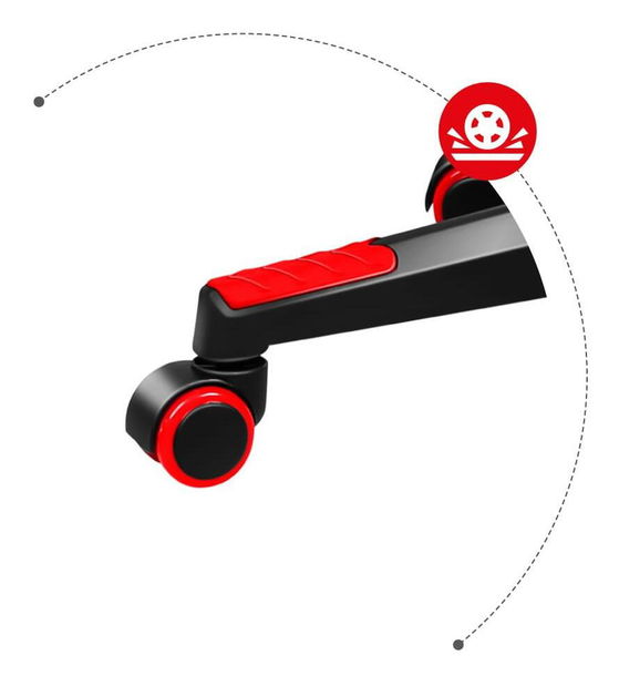 Gaming stolica Fusion 2.5 (crna + crvena)