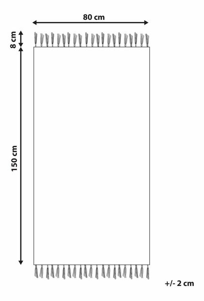Szőnyeg 80 x 150 cm Yavie (zöld)