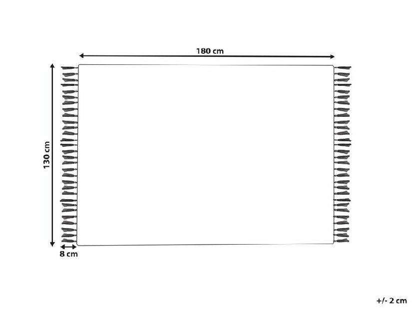 Deka 130 x 180 cm Shi (plava) 