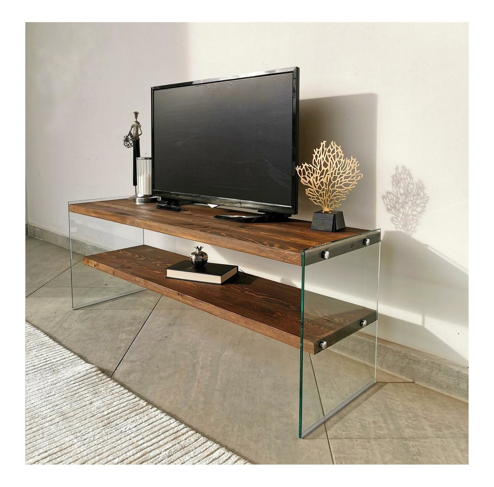 TV stolík Vamebo 3 (orech) 