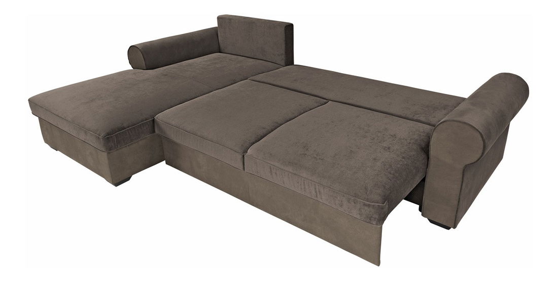 Rohová sedačka BRW Canyon Lux 3DL.REC (hnedá) (L)