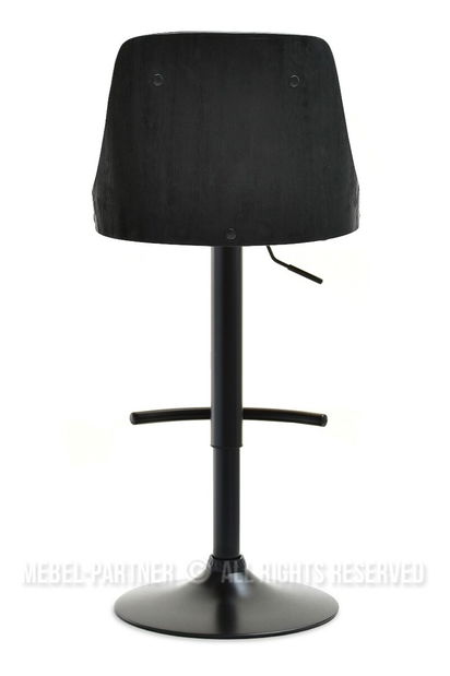 Scaun Haire (lemn negru + negru)