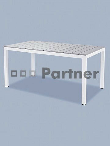 Záhradný stôl T119361-AL-BI (Kov)