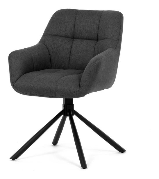 Blagovaonska stolica Hogares (tamnosiva)