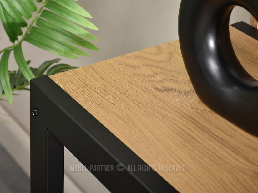 Konzolasztal Ines (fekete)