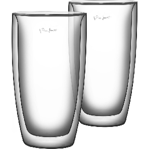 Termo čaša Lamart Vaso 0,38l (prozirna) (2 kom.)