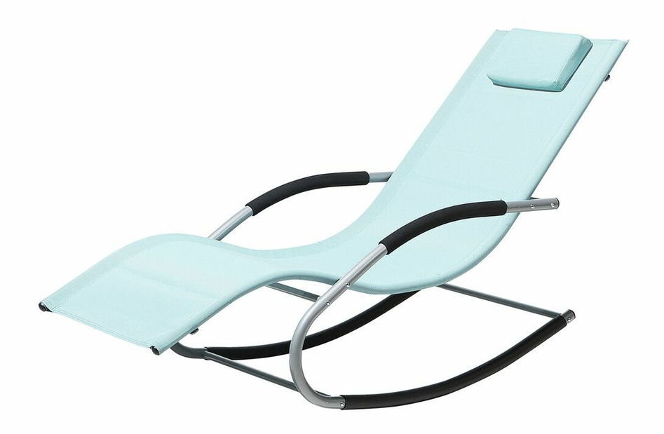 Záhradné lehátko Carro (svetlomodrá)