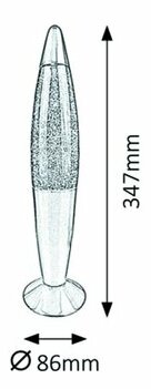 Dekorativna svjetiljka Glitter Rainbow 7008 (više boja)