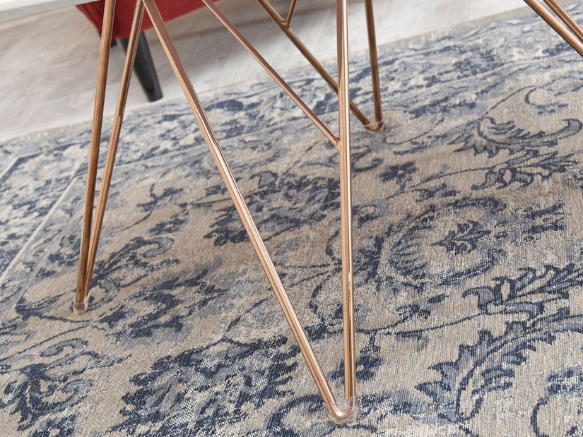 Konferenčný stolík Petal Zest Xl (biela + čierna)