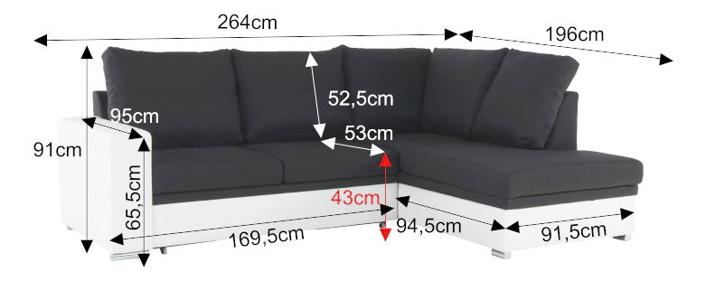 Sarokkanapé Waran (J)