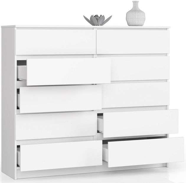 Komoda Keanu V (biela)