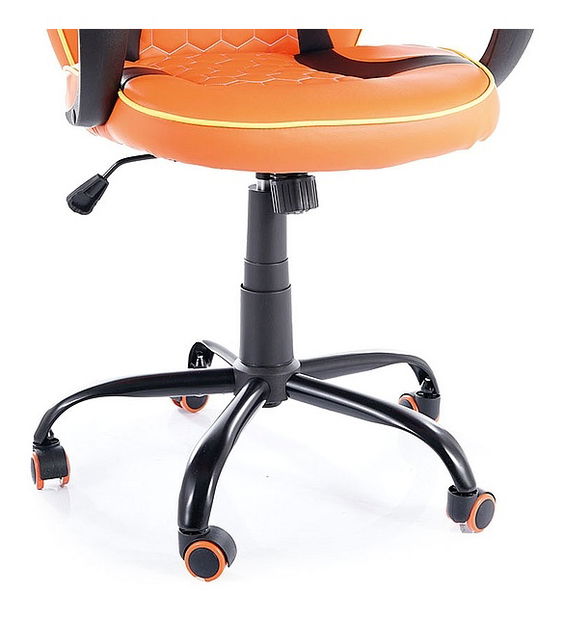 Irodai fotel Obery (narancssárga + fekete)