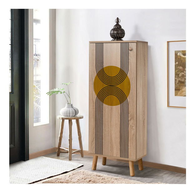 Ormarić za obuću Beside 4 (hrast sonoma)