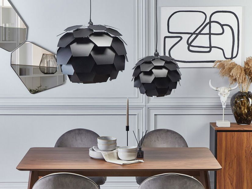 Függő lámpa Segou (fekete) (kis)