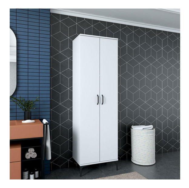 Ormar s policama Jenaretta 10 (bijela)