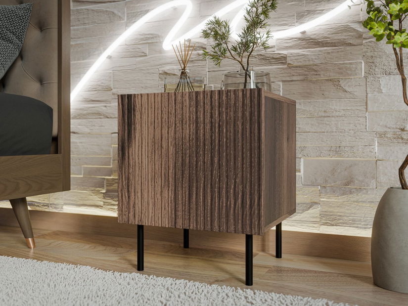 Set două noptiere Orlandio (nuc warmia)