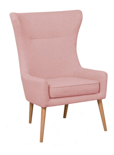 Fotelja Faloria (ružičasta)