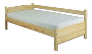 Pat de o persoană 90 cm LK 133 (masiv)