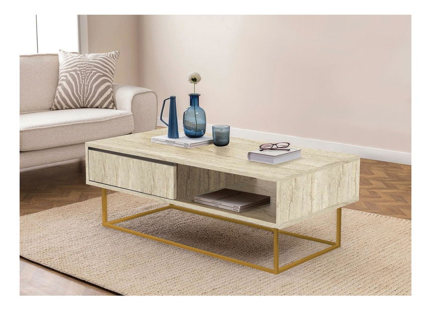 Măsuță de cafea Laxi Dal (travertin)