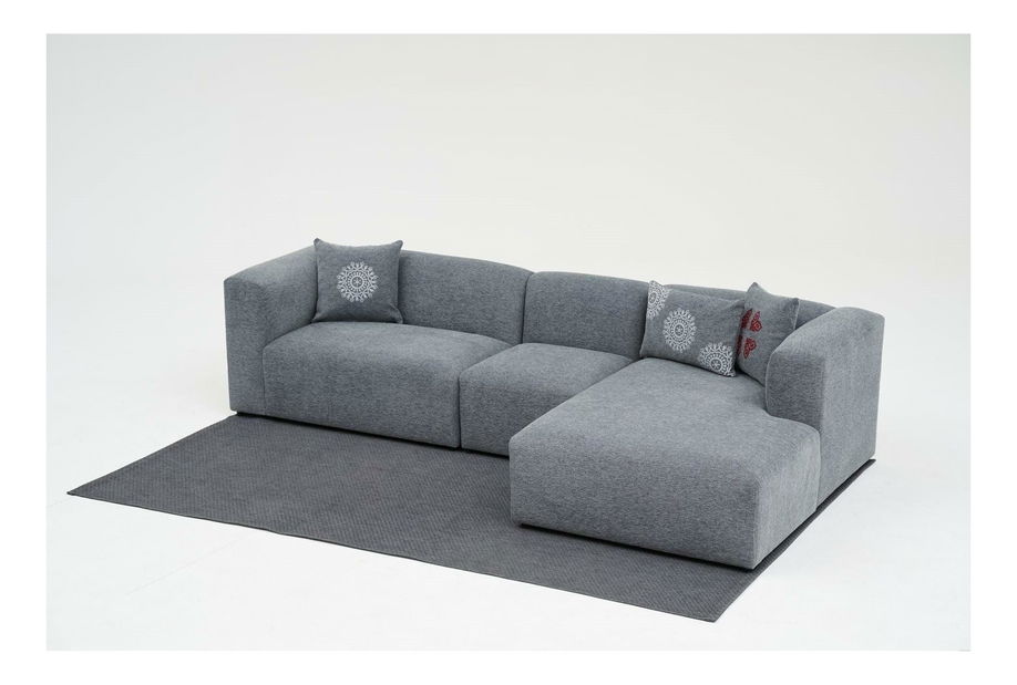 Sarokkanapé Lindasetta (J) (szürke)