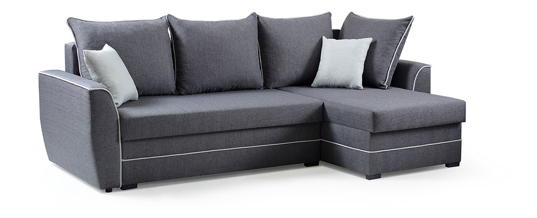 Kutna garnitura- Silvam (tamno siva) (D)