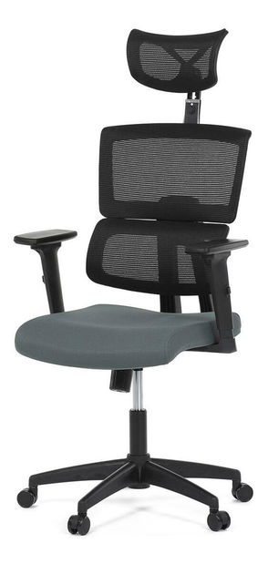 Irodai fotel Kurosadas (szürke + fekete)