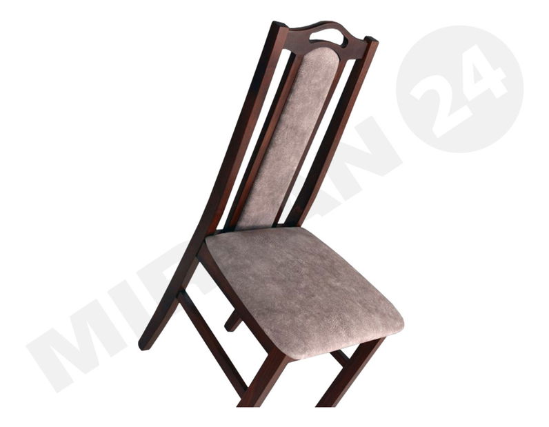 Scaun bucătărie Dalam IX (nuc + taupe)