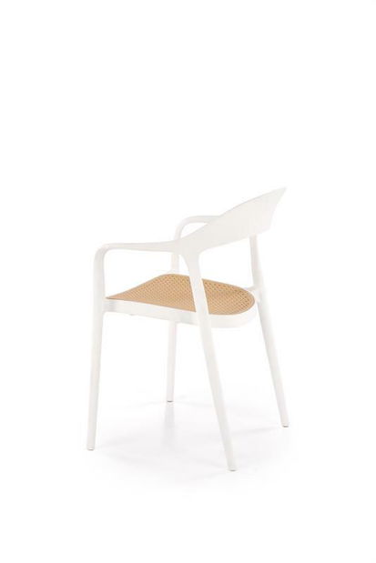 Vrtna stolica Karo(bijela + natural)