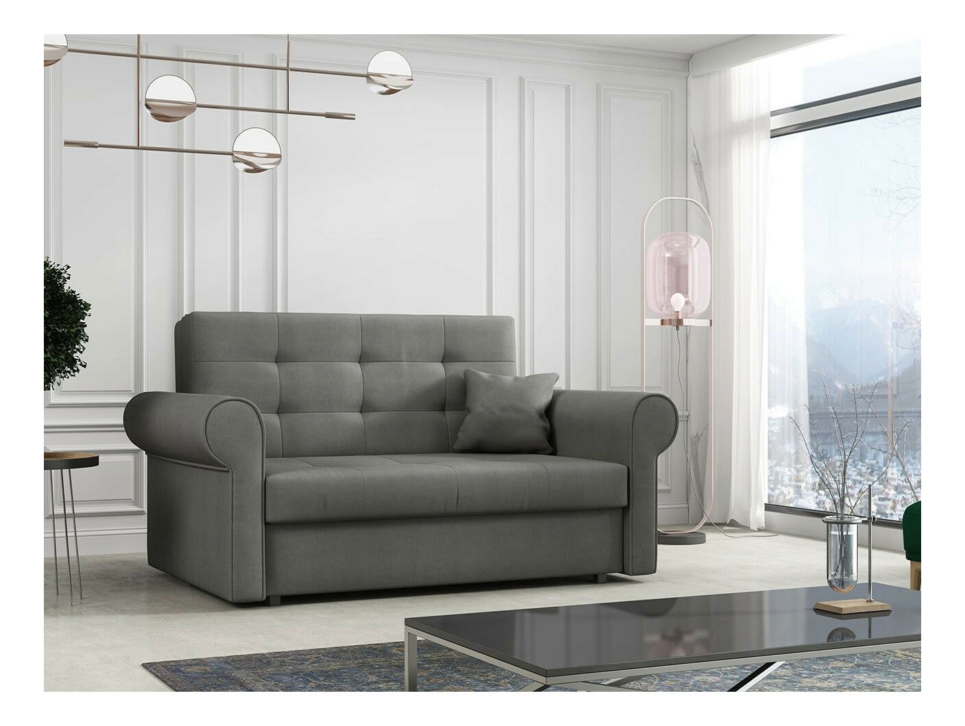 Rozkladacia pohovka Carivia Silver II (Mono 246) (s úl. priestorom)