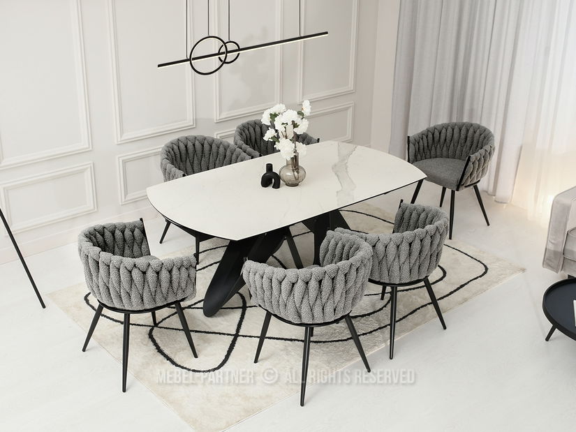 Szék Roza (szürke + fekete)