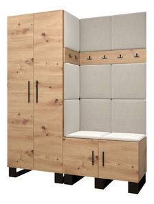 Előszobabútor Amanda 2 (artisan tölgy + bézs)