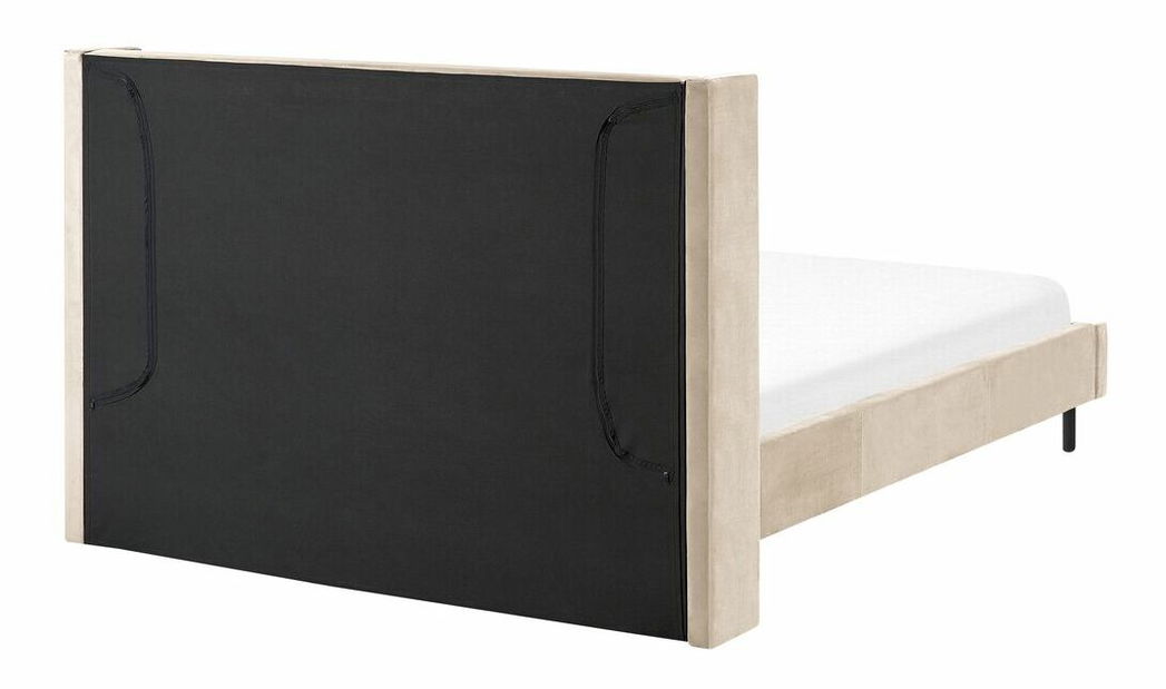 Bračni krevet 140 cm Vue (bež) (s podnicom)