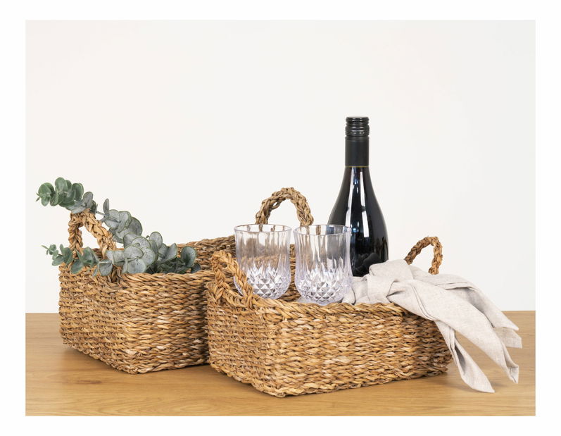 Set košara (2 kom.) Meselia (prirodna)