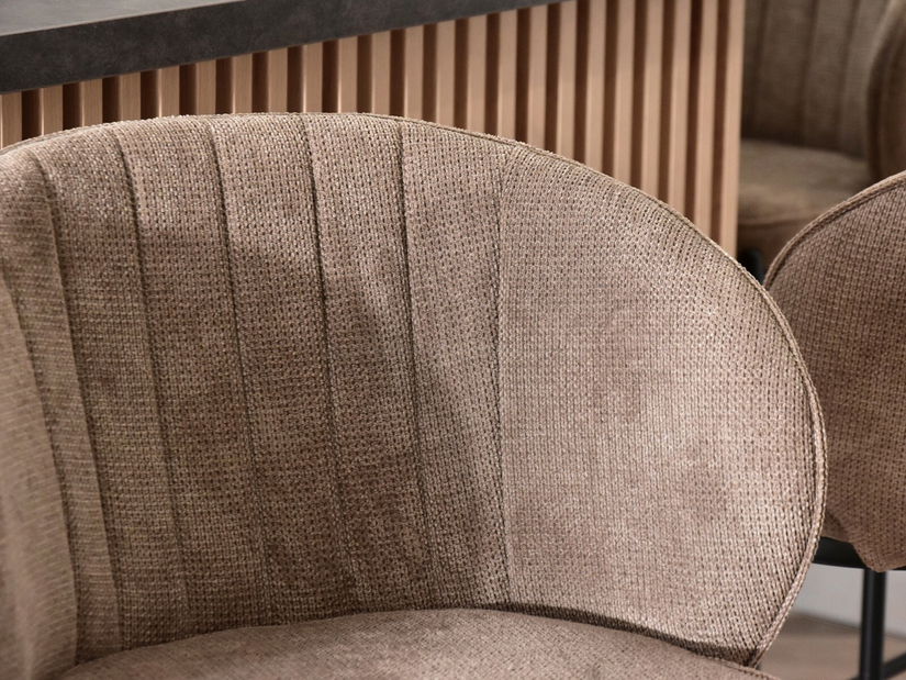 Stolica Farah (bež + crna)