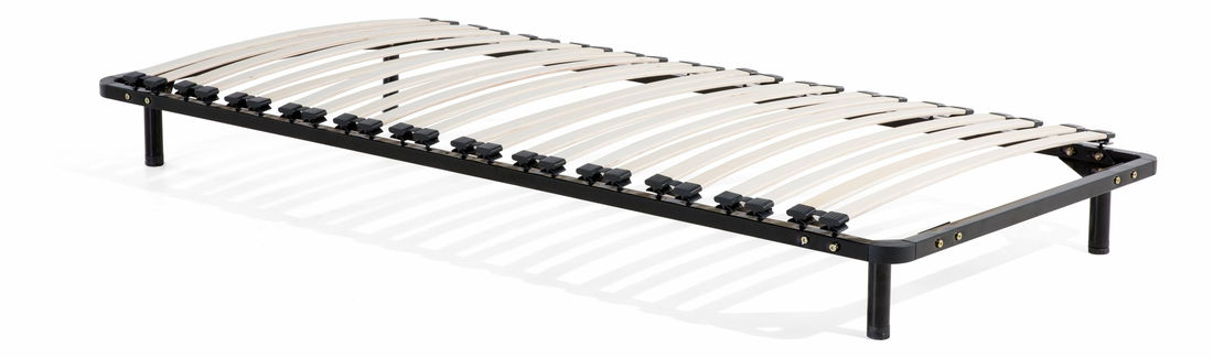 Somieră lamelară 200x90 cm Basel (negru) (de sine stătătoare)
