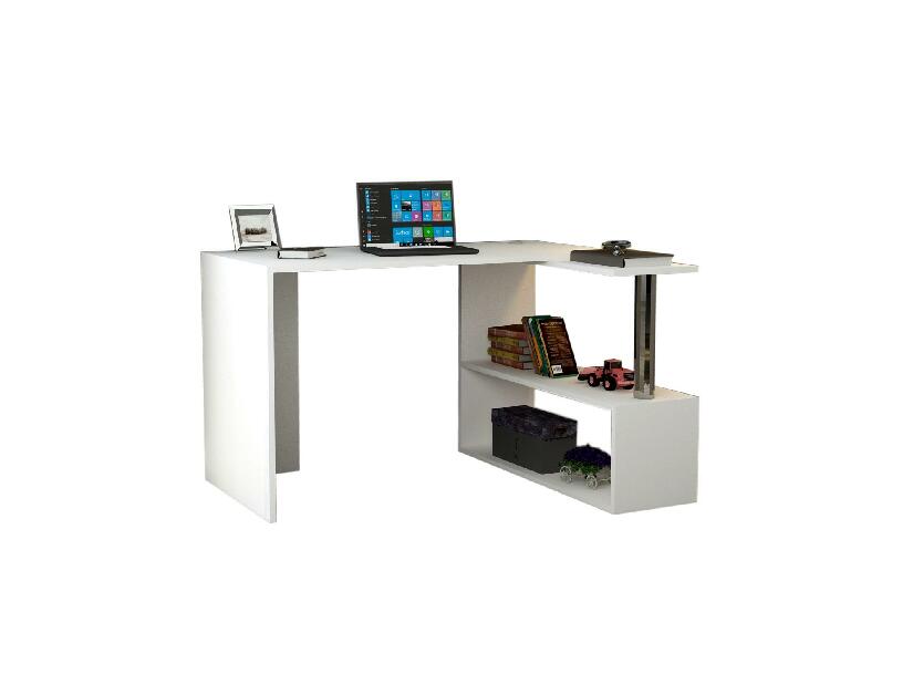 PC asztal Disevo 6 (fehér) 