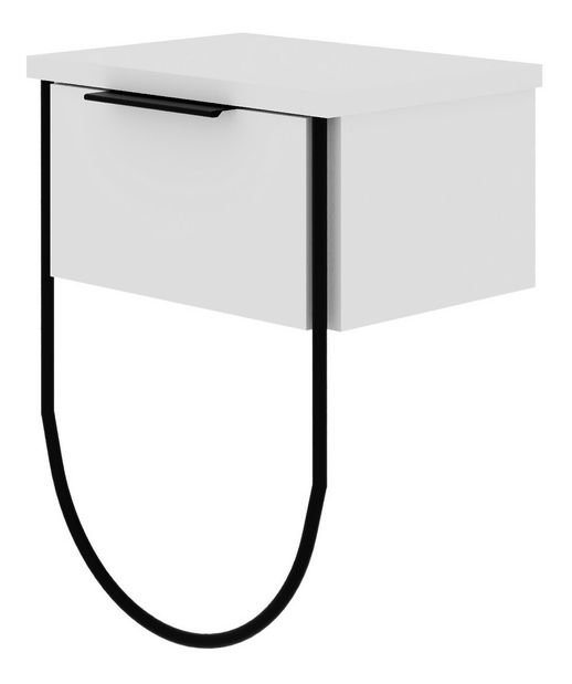 Nočný stolík Norfy (biela)