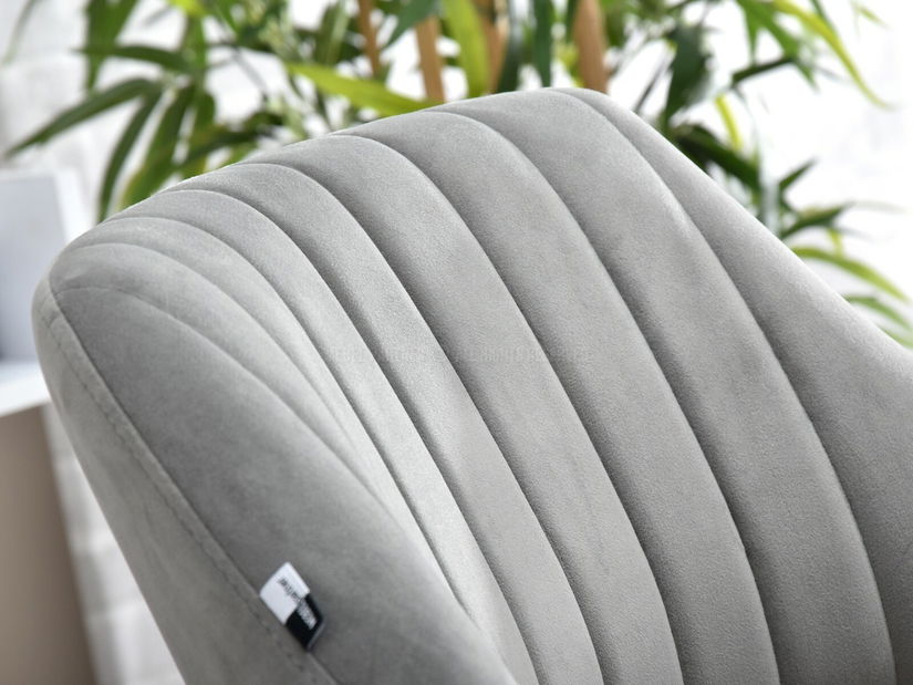 Scaun Merylyn (gri + crom)