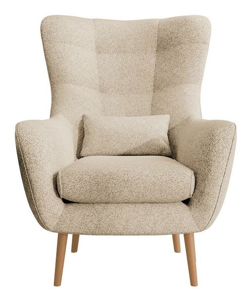 Fotel Veneza 2 (bézs + bükk)