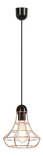 Függesztett lámpa Ramsey 4650 (réz + fekete)