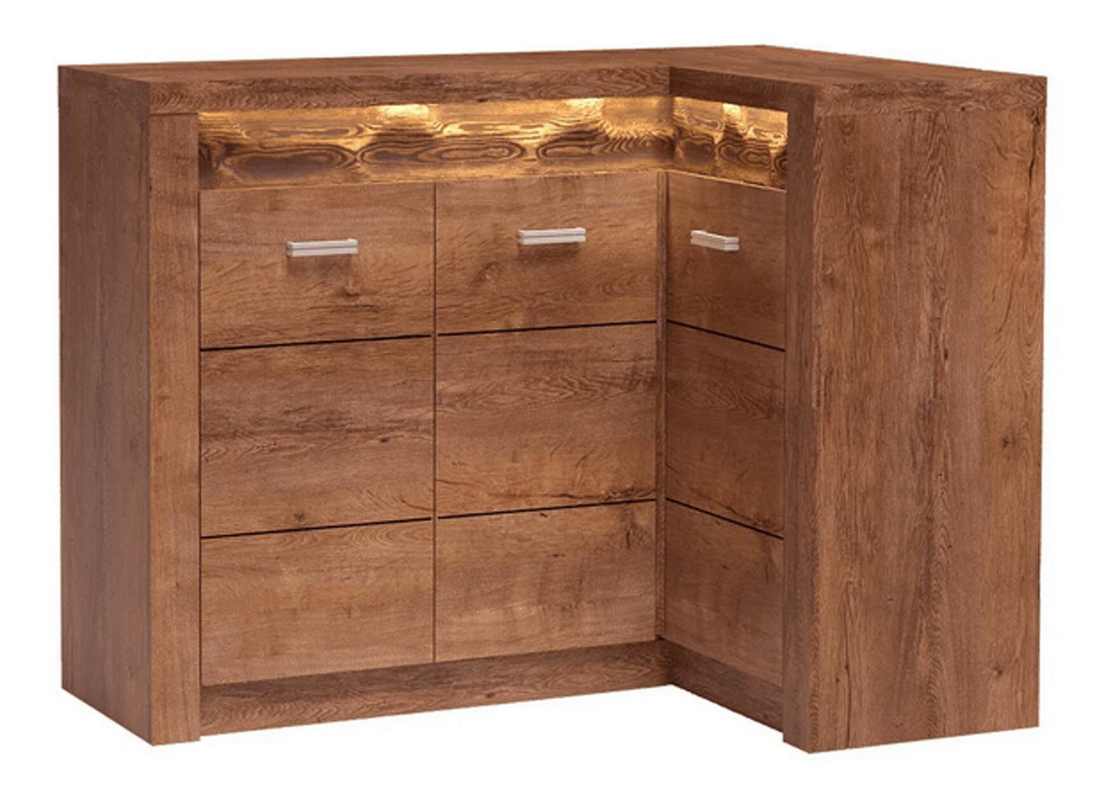 Kutna komoda Inneas l 15 (jasen svijetli) 