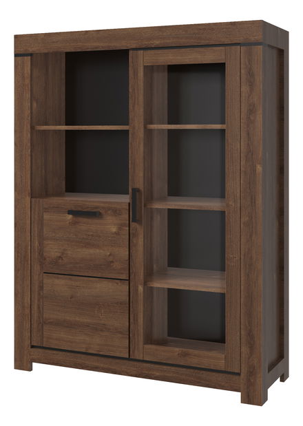 Vitrin Britt 2D1W (barna tölgy)