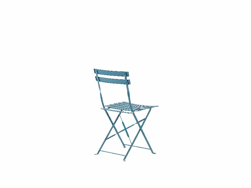 Záhradný set FLORI (morská modrá) (pre 2 osoby)