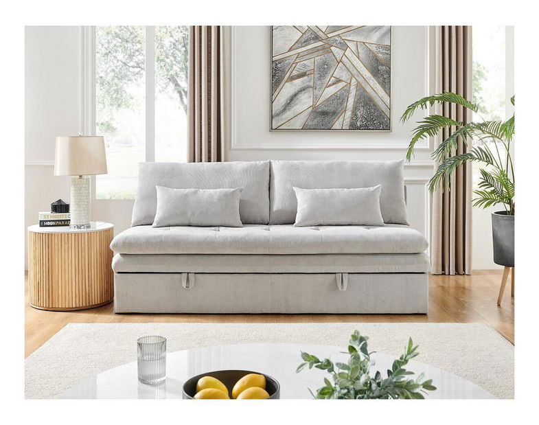 Canapea extensibilă Ajena (bej)